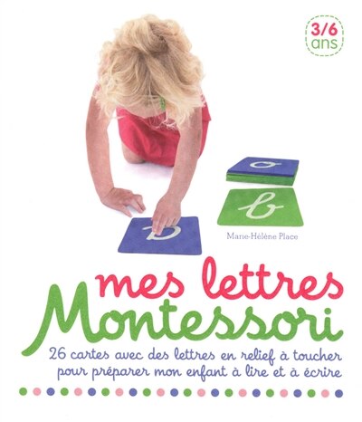 Mes lettres Montessori 3/6 ans