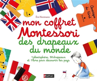 Front cover_COFFRET MONTESSORI..DRAPEAUX DU MONDE