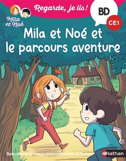 Couverture_Mila et Noé et le parcours aventure : CE1