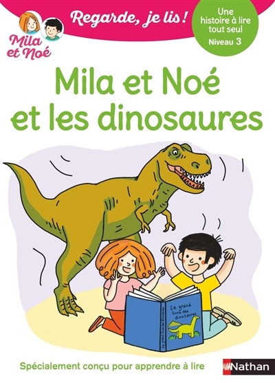 Couverture_Mila et Noé et les dinosaures