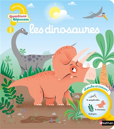 Front cover_Les dinosaures