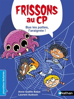 Couverture_Bas les pattes, l'araignée !