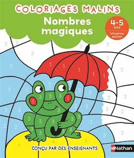 Front cover_Nombres magiques : 4-5 ans, moyenne section