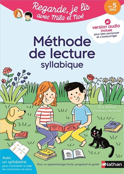 Couverture_Méthode de lecture syllabique : dès 5 ans