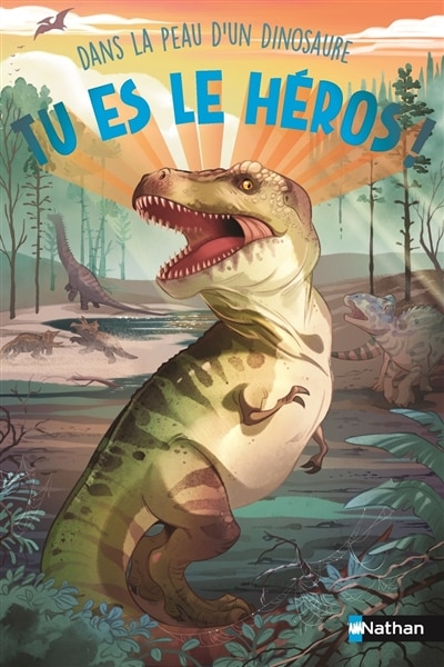 Front cover_Le Dans la peau d'un dinosaure