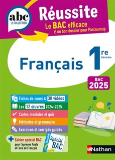 Front cover_Français 1re générale : bac 2025