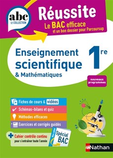 Front cover_Enseignement scientifique & mathématiques 1re