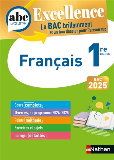 Front cover_Français 1re générale : bac 2025