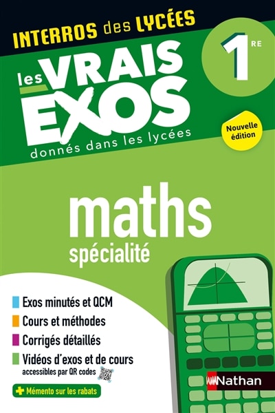 Couverture_Maths spécialité 1re