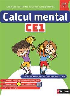 Couverture_Calcul mental CE1 : 7-8 ans