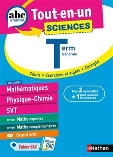Couverture_Sciences terminale générale : tout-en-un