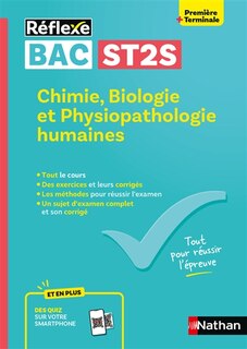Front cover_Chimie, biologie et physiopathologie humaines, première + terminale bac ST2S