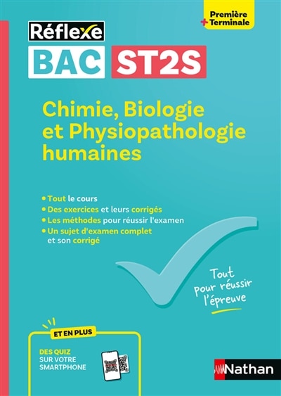 Front cover_Chimie, biologie et physiopathologie humaines, première + terminale bac ST2S