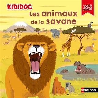 Couverture_Les animaux de la savane