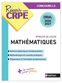 Front cover_Mathématiques, épreuve de leçon