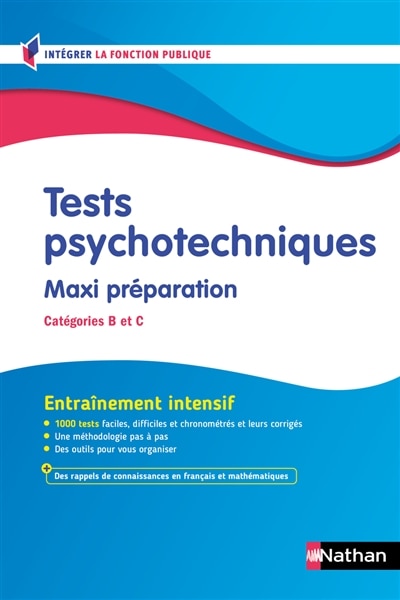Couverture_Tests psychotechniques, maxi préparation