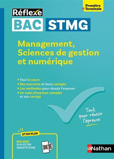 Couverture_Management, sciences de gestion et num&eacute;rique, bac STMG 1re, terminale