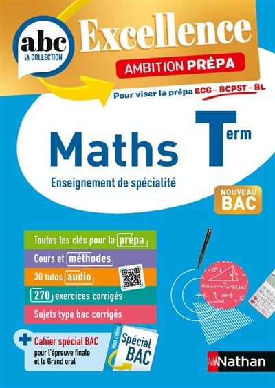 Couverture_Maths enseignement de sp&eacute;cialit&eacute;, terminale
