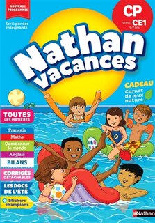 Couverture_Nathan vacances, CP vers le CE1, 6-7 ans