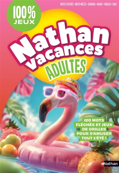 Couverture_Nathan Vacances Adultes 100 % jeux