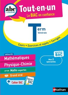 Couverture_Mathématiques, physique, chimie, option maths expertes terminale