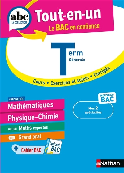 Couverture_Mathématiques, physique, chimie, option maths expertes terminale