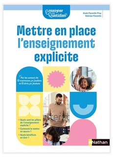 Front cover_Mettre en place l'enseignement explicite