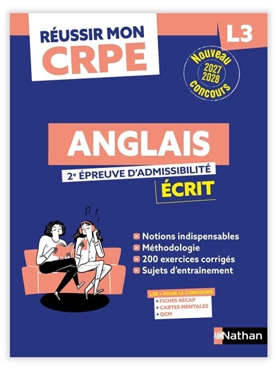 Couverture_Anglais, 2e &eacute;preuve d'admissibilit&eacute;