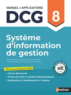 Front cover_Syst&egrave;me d'information de gestion, DCG 8