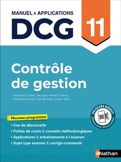 Front cover_Contr&ocirc;le de gestion, DCG 11