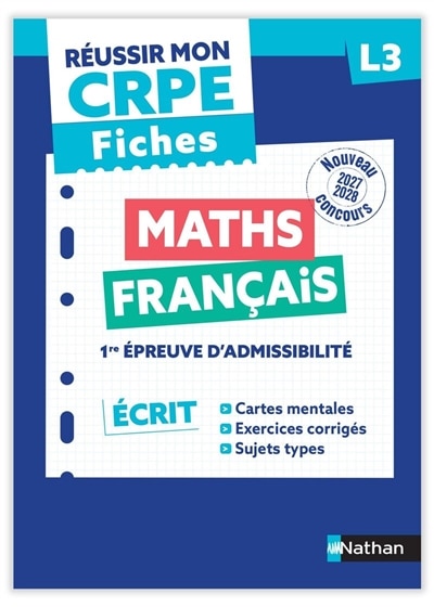 Couverture_Fiches maths, fran&ccedil;ais