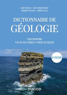 Couverture_DICTIONNAIRE DE G&Eacute;OLOGIE - 9E &Eacute;D.