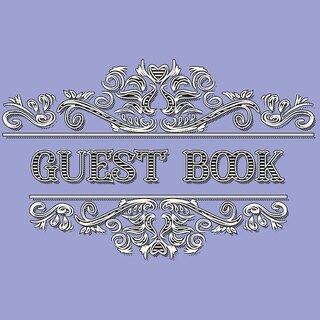 Couverture_Guest Book - Beautiful Guest Book With Names And Notes Space