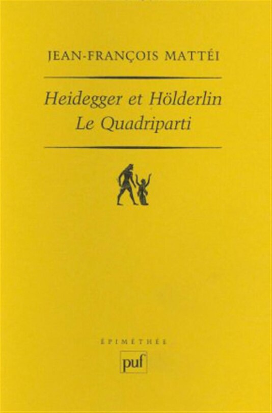 Front cover_Heidegger et Hölderlin