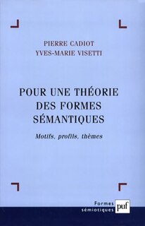 Front cover_Pour une théorie des formes