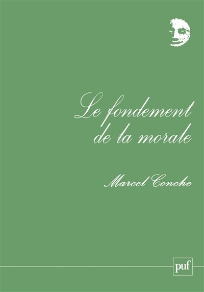 Front cover_Le fondement de la morale