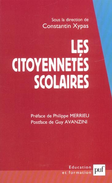 Couverture_Les citoyennetés scolaires