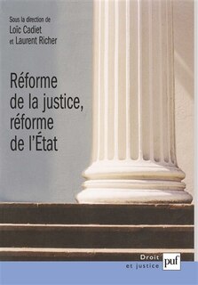 Front cover_Réforme de la justice, réforme de l'Etat