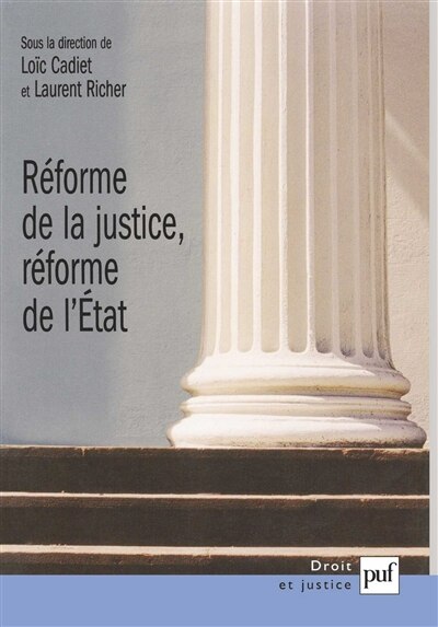 Front cover_Réforme de la justice, réforme de l'Etat