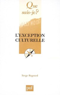 Front cover_L' exception culturelle