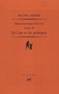 Couverture_De l'art et du politique