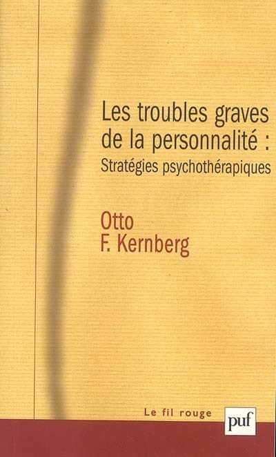 Front cover_Les troubles graves de la personnalité