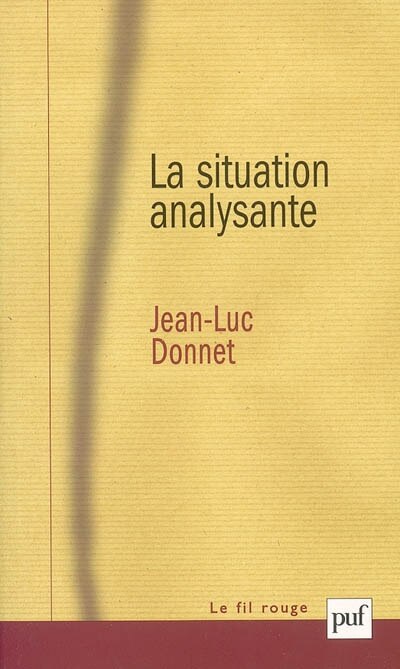 Front cover_La situation analysante