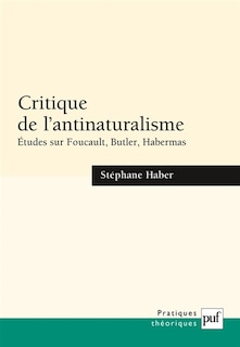 Front cover_Critique de l'antinaturalisme