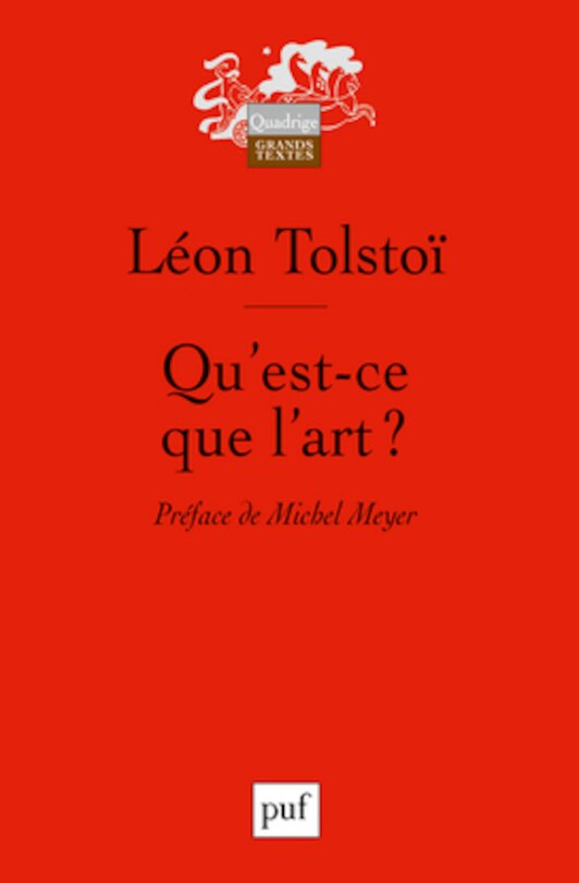 Couverture_Qu'est-ce que l'art ?