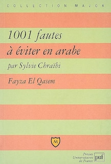 Couverture_1.001 fautes à éviter en arabe