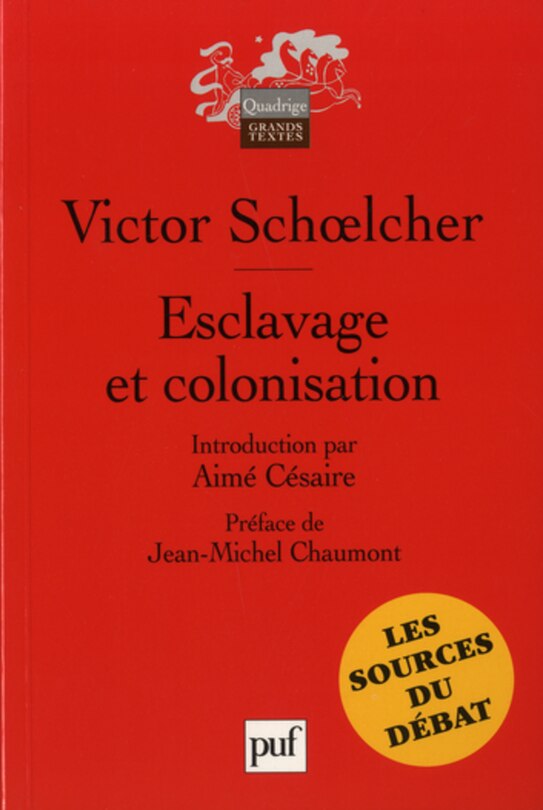 Couverture_Esclavage et colonisation