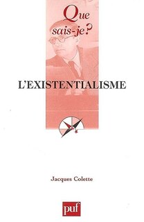 Front cover_L' existentialisme