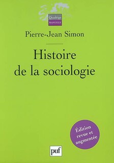 Couverture_Histoire de la sociologie