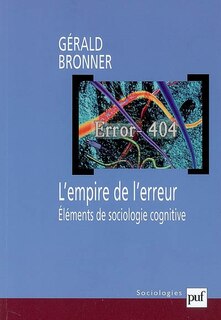 Front cover_L' empire de l'erreur